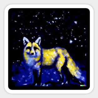 Dark Fox Sticker
